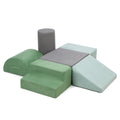 Soft Climbing Indoor Set Foam Climbing Blocks for Toddlers 6PCS