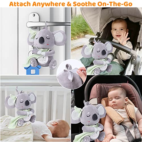 Baby Soother Portable Sound Machine with Projector and Night Light