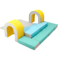 Foam Climbing Blocks Set 10PCS Indoor Playset for Infants and Toddlers GainNo