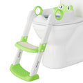 Potty Training Seat with Step Stool Ladder for Toddlers Green