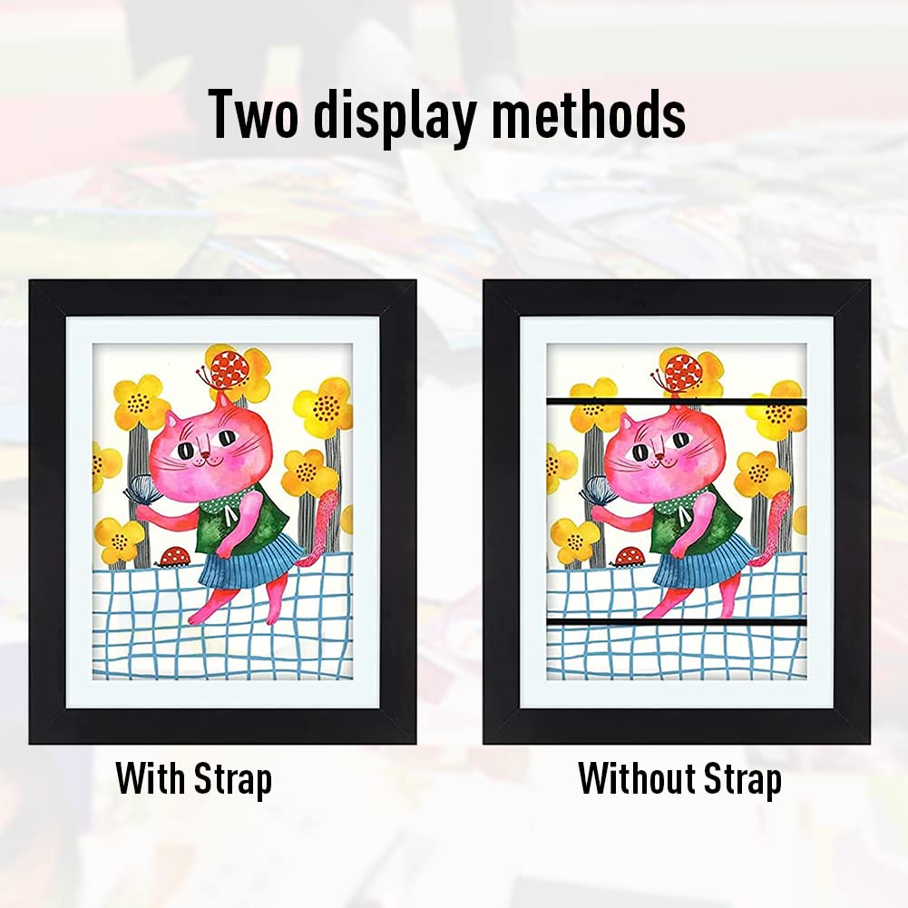 Kids Art Frame Set of 2 10x13.5 Inches Holds 150 Sheets A4 GainNo