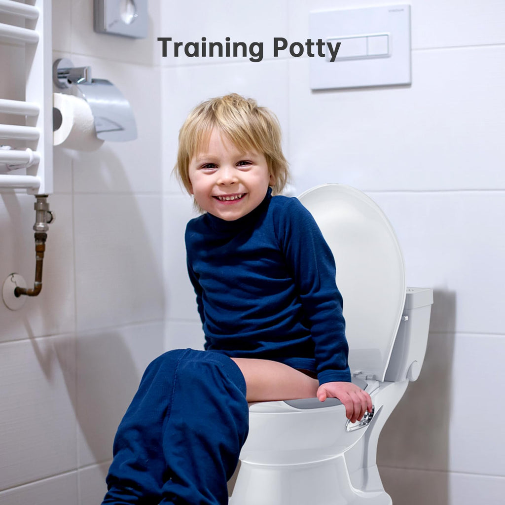 GainNo Potty Training Toilet for Baby with Soft Seat and Flushing Sound