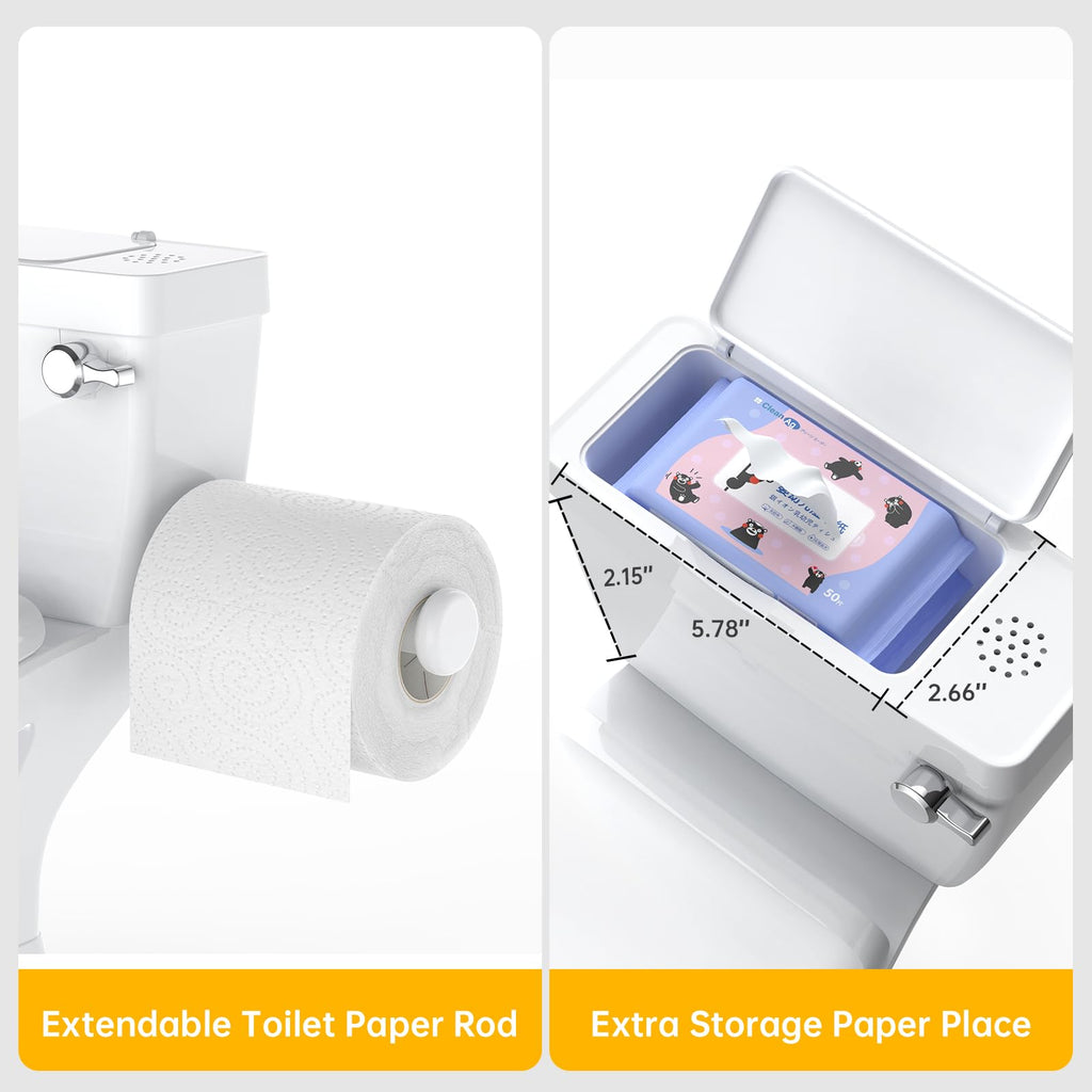 GainNo Potty Training Toilet for Baby with Soft Seat and Flushing Sound