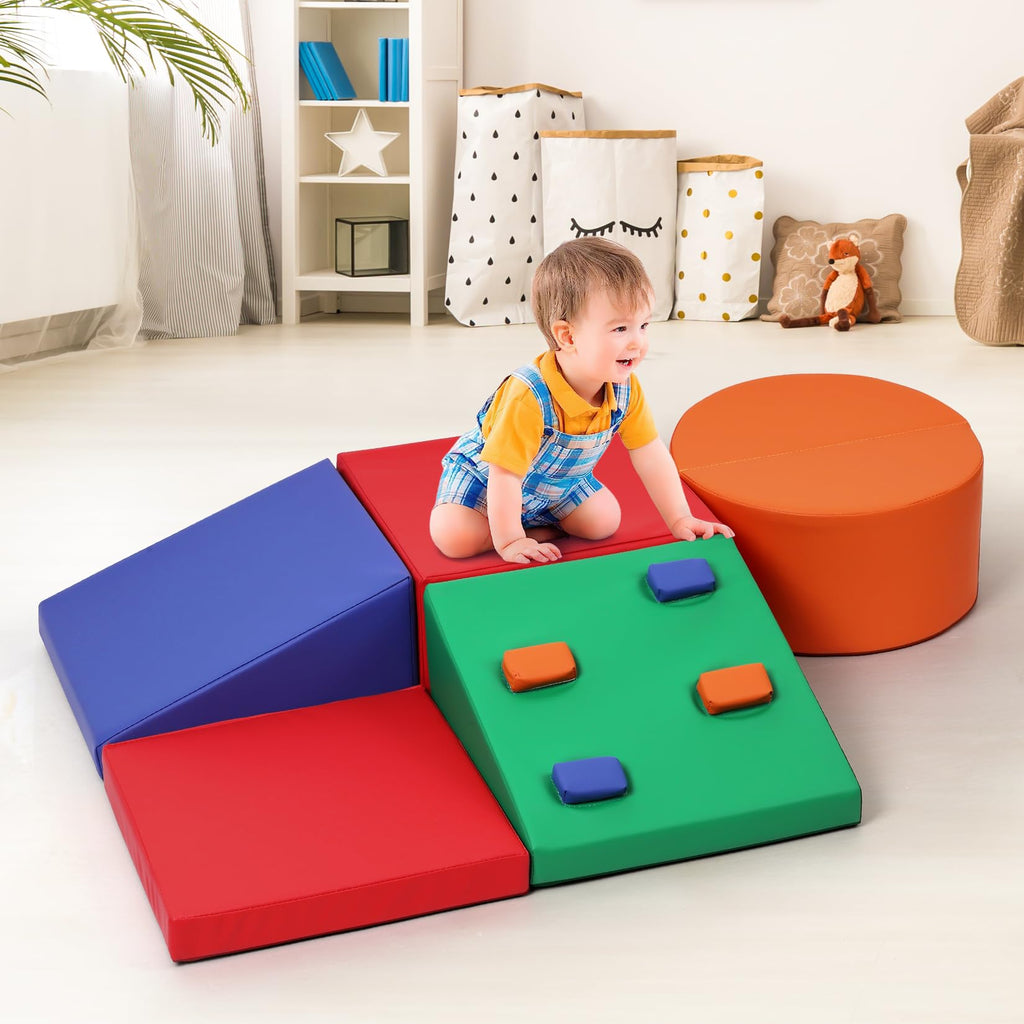 Foam Climbing Blocks Set for Toddlers 5PCS