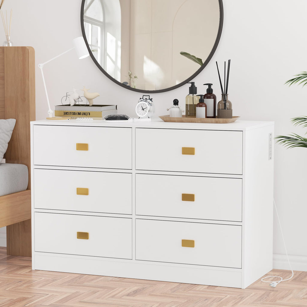 Baby Changing Table Dresser with Removable Top White