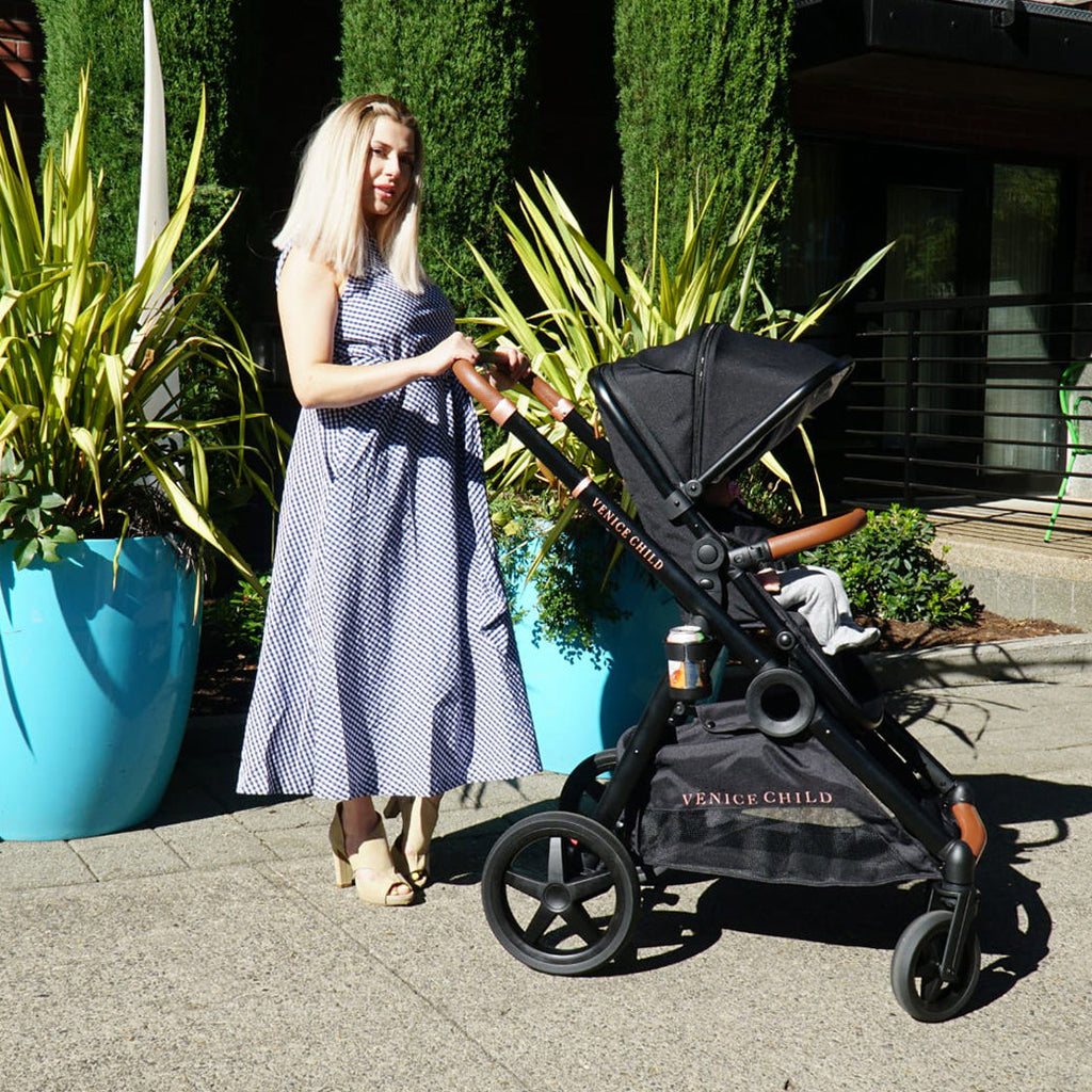 Single to Double Stroller with Toddler Seat GainNo