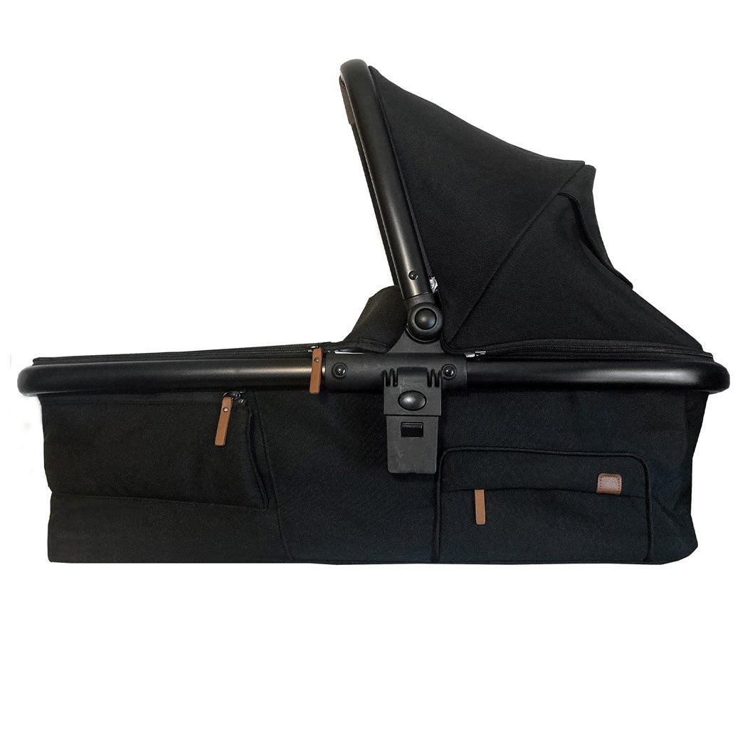Single to Double Stroller with Bassinet and Toddler Seat GainNo