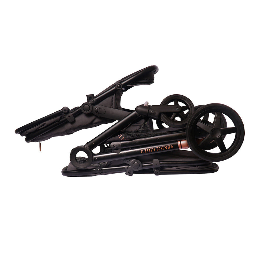 Single to Double Stroller with Two Toddler Seats GainNo