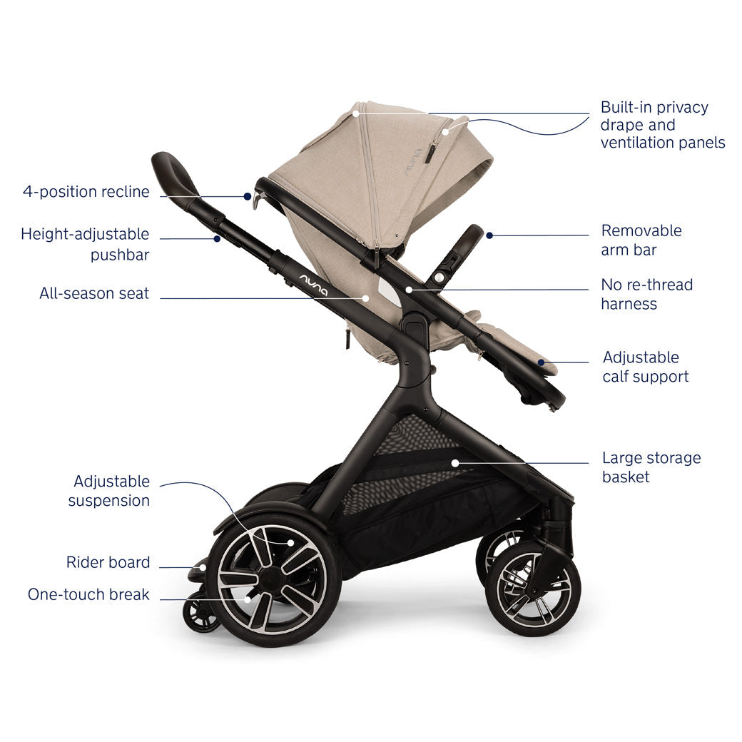Demi Stroller with Rider Board GainNo