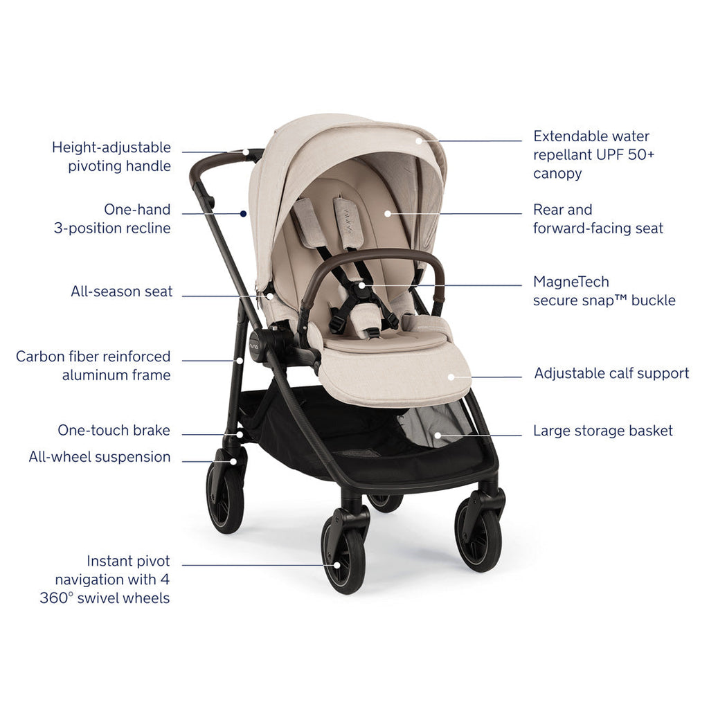 Stroller and PIPA Series Travel System GainNo