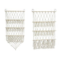 Hand-Woven Cotton Rope Toy Hammock for Nursery Storage GainNo