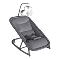 Aluminum Frame Baby Swing with Adjustable 3-Position Design Grey