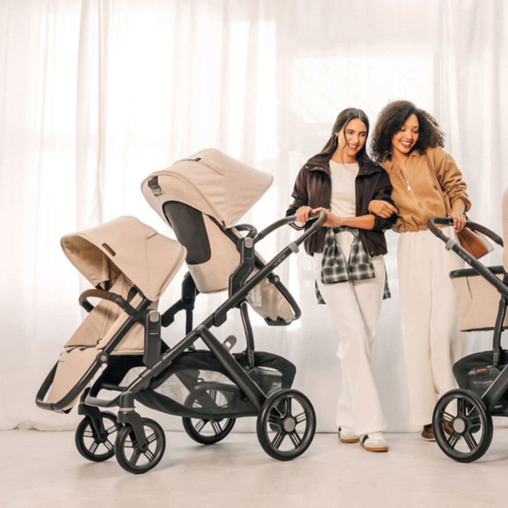 Twin Stroller with Nuna PIPA Series Travel System GainNo