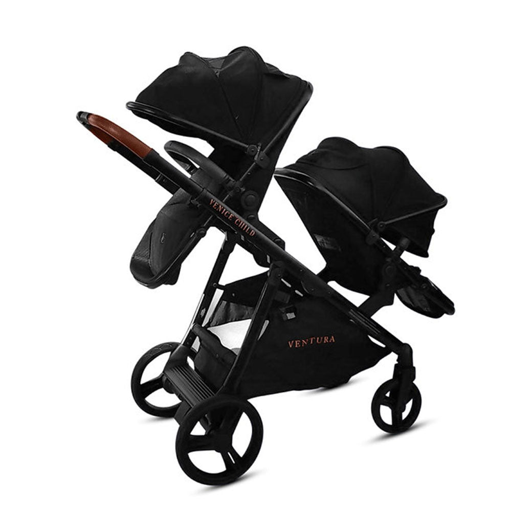 Single to Double Sit-and-Stand Stroller with 2nd Toddler Seat GainNo