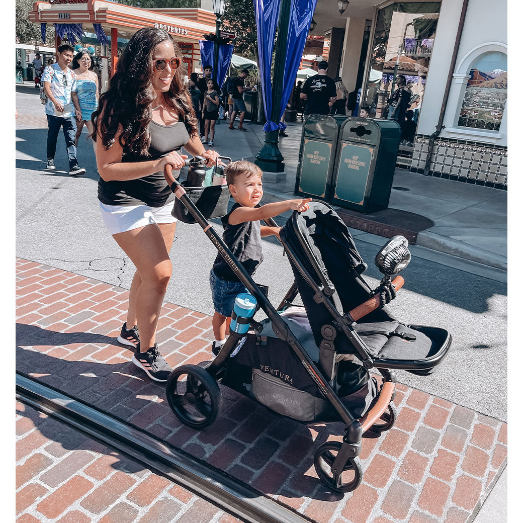 Single to Double Sit-and-Stand Stroller GainNo