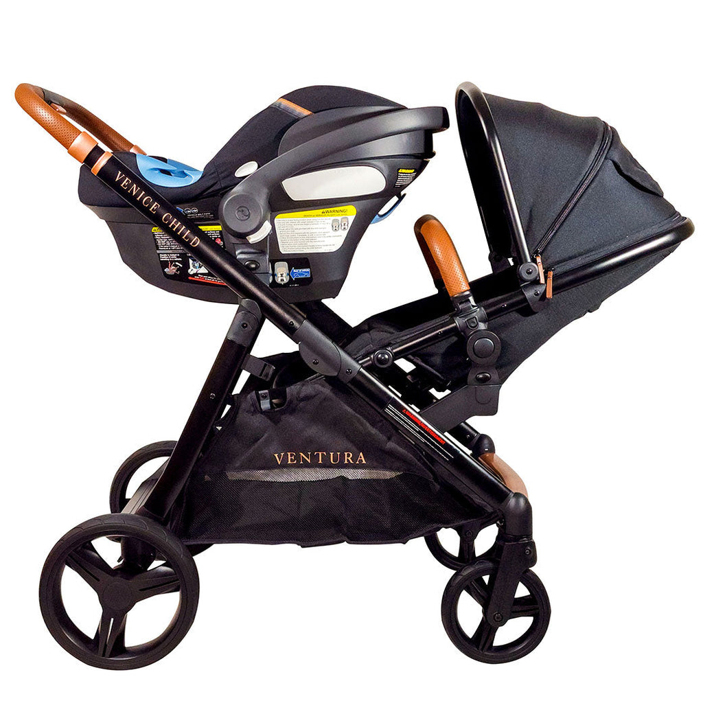Single to Double Sit-and-Stand Stroller GainNo
