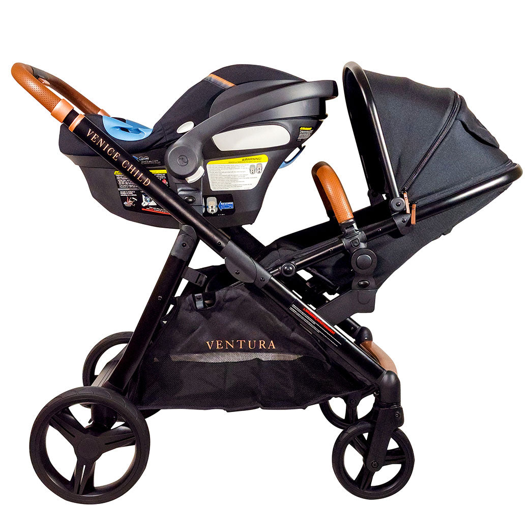 Single to Double Sit-and-Stand Stroller GainNo