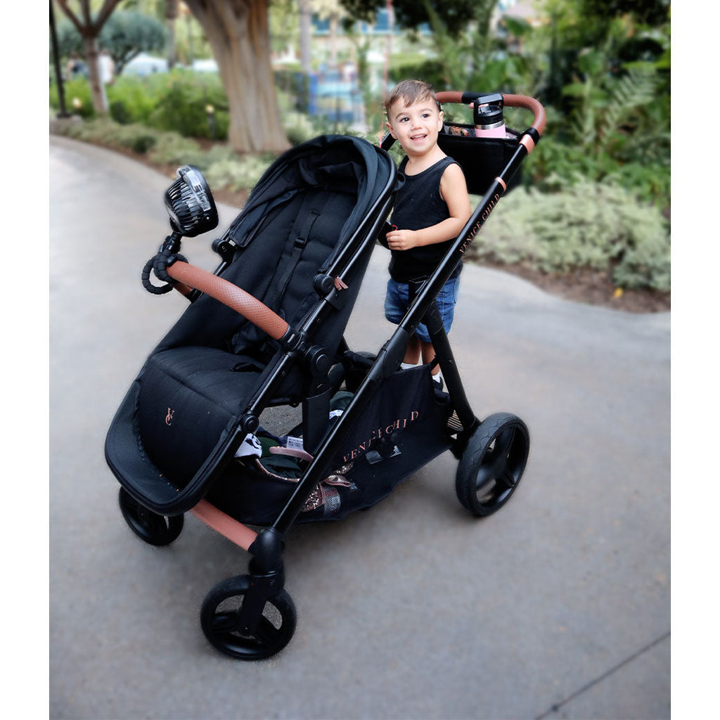 Single to Double Sit-and-Stand Stroller GainNo