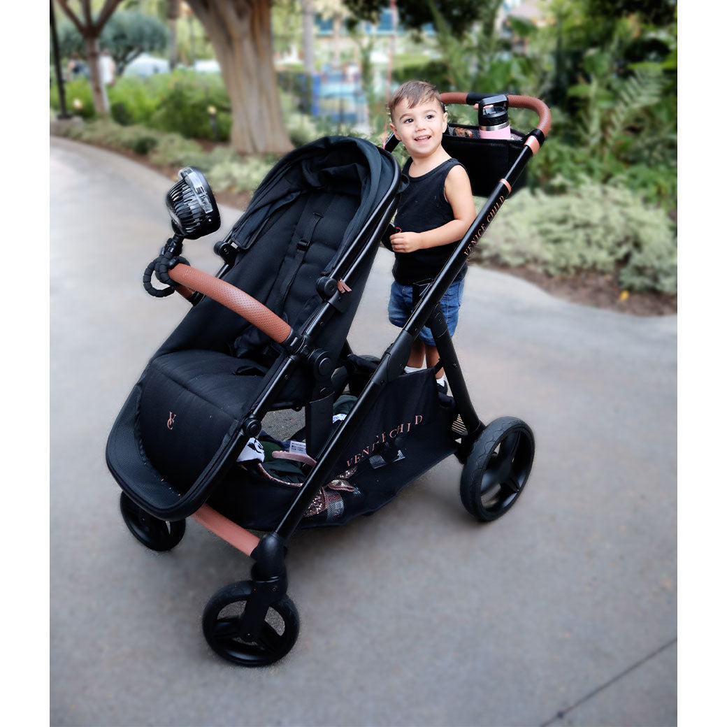Single to Double Sit-and-Stand Stroller GainNo
